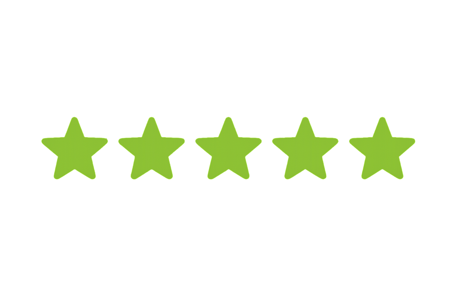 5 stars for checkatrade reviews