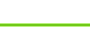 Decorative green divider